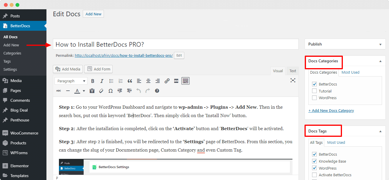 How To Create WordPress Knowledge Base Documentation Page Without Any Coding 3 How To Create WordPress Knowledge Base Documentation Page Without Any Coding