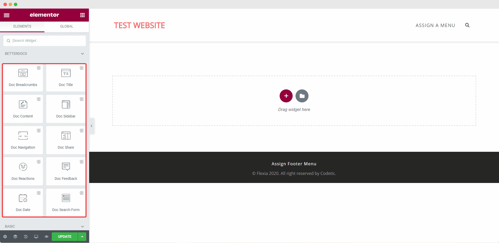 Single Doc In Elementor