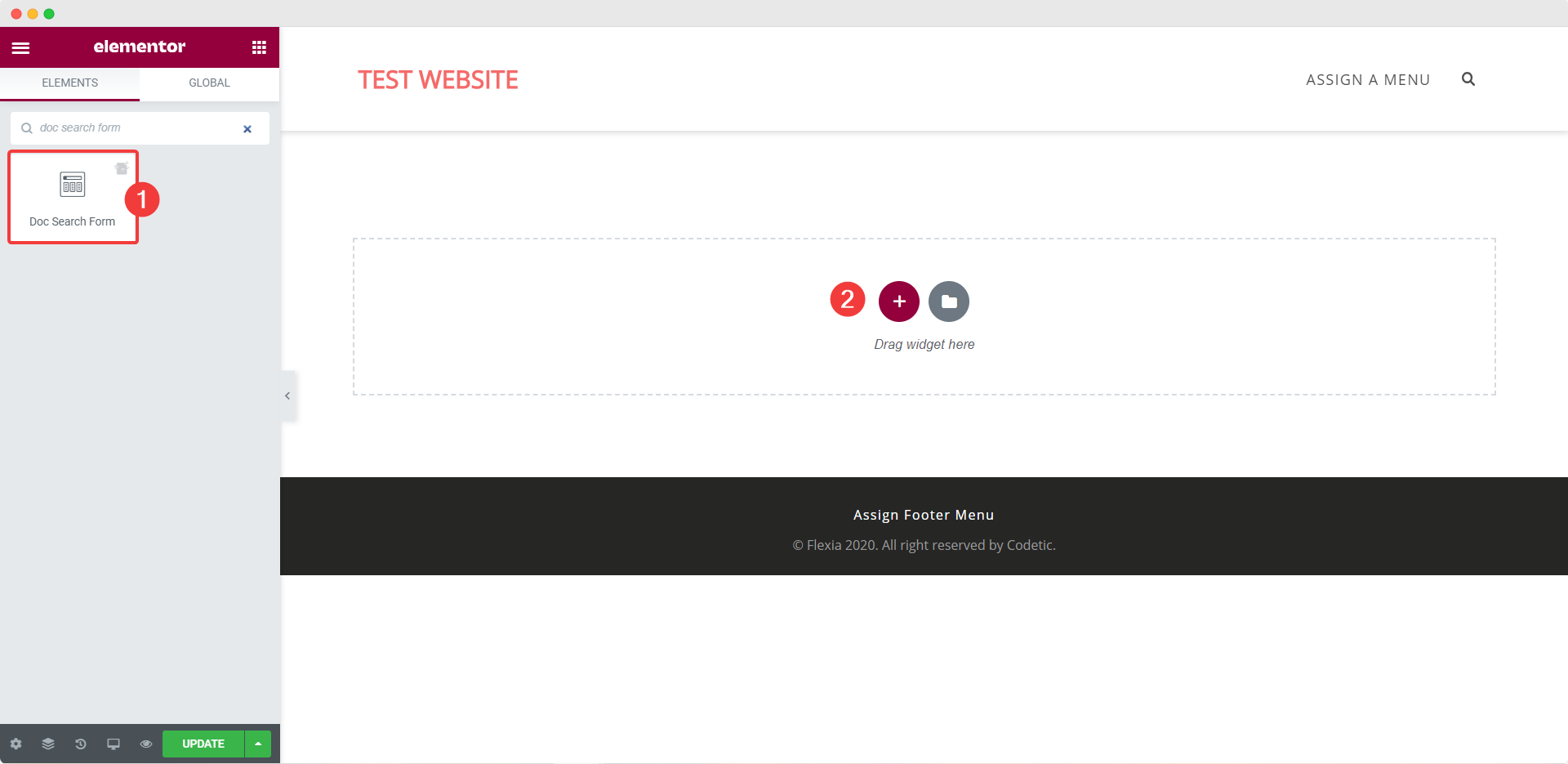 Single Doc In Elementor