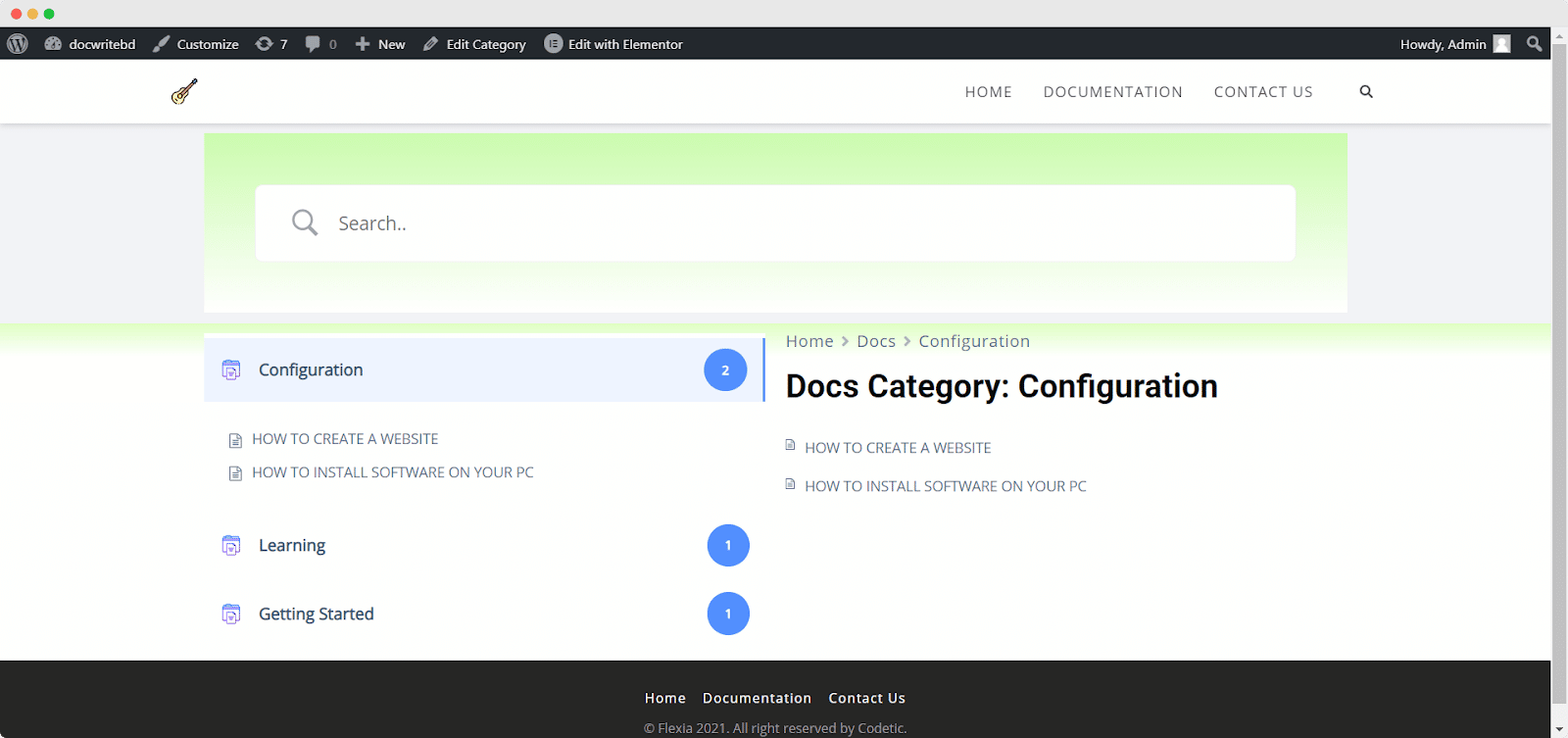 How To Configure Docs Category Archive Page With Elementor? 14 Docs Category Archive Page with Elementor