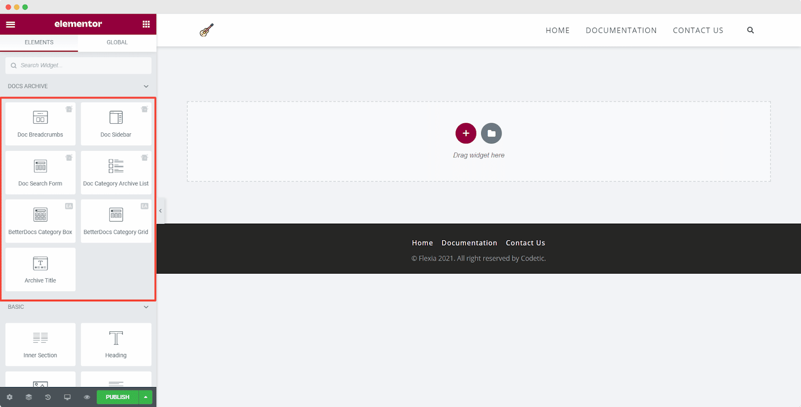 How To Configure Docs Page With Elementor? 7 Docs Page With Elementor