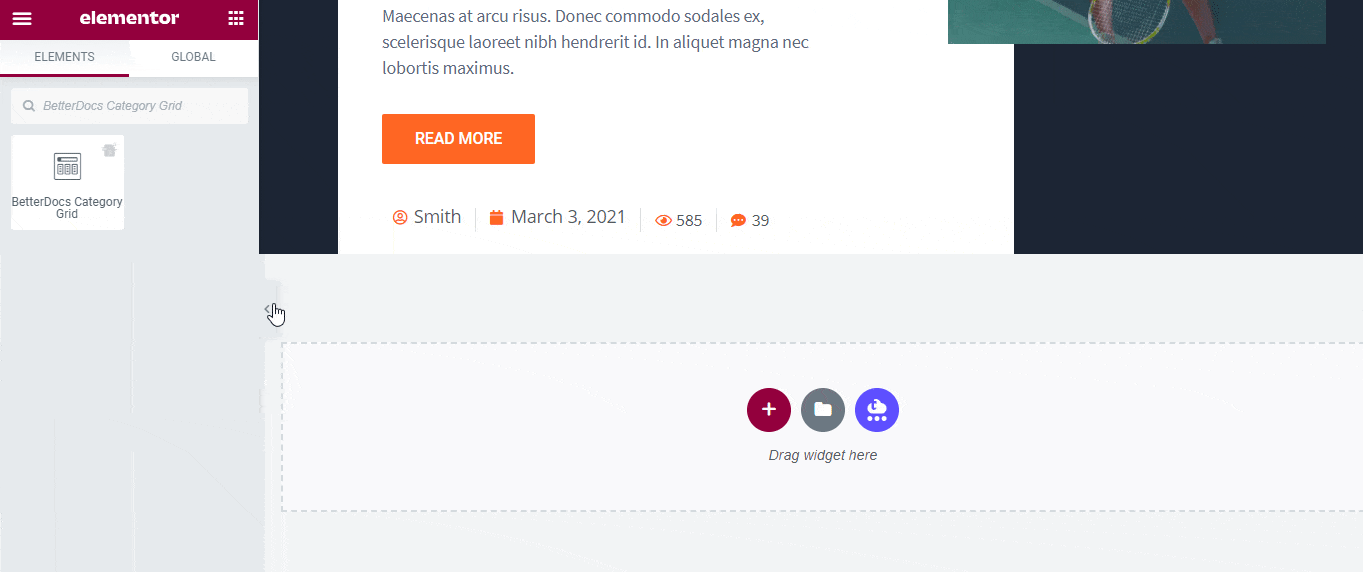 How to Configure & Style BetterDocs Category Grid In Elementor? 1 BetterDocs Category Grid