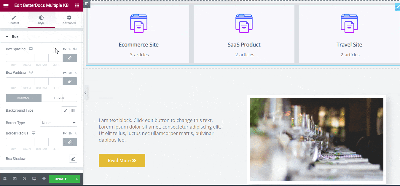 How to Create Multiple Knowledge Bases with Elementor & BetterDocs 6 multiple knowledge bases Elementor