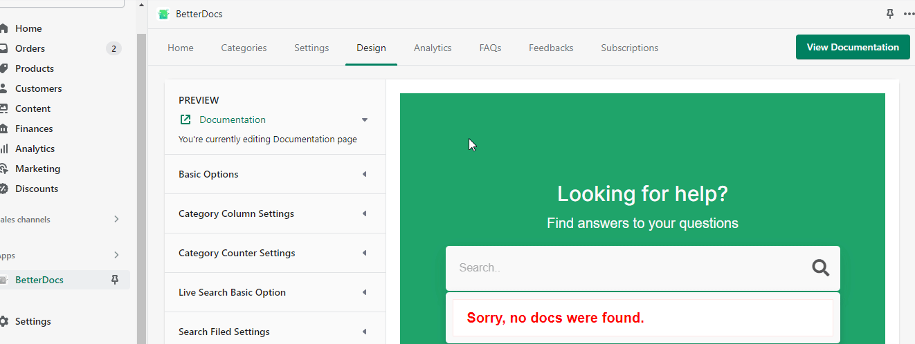 How To Design FAQs With BetterDocs For Shopify? 1 Design FAQs With BetterDocs