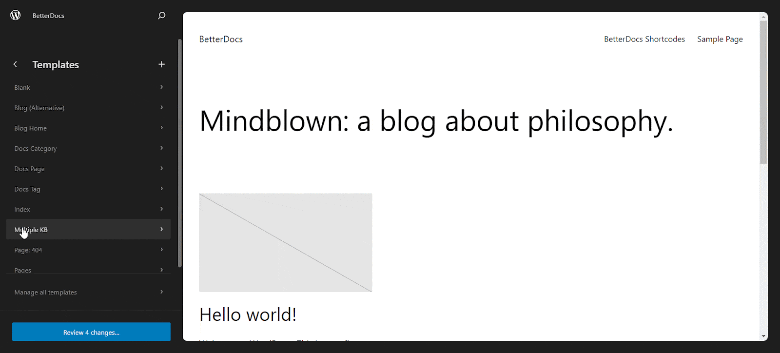 How BetterDocs Is Providing Full Site Editor Support? 6 Full Site Editor Support