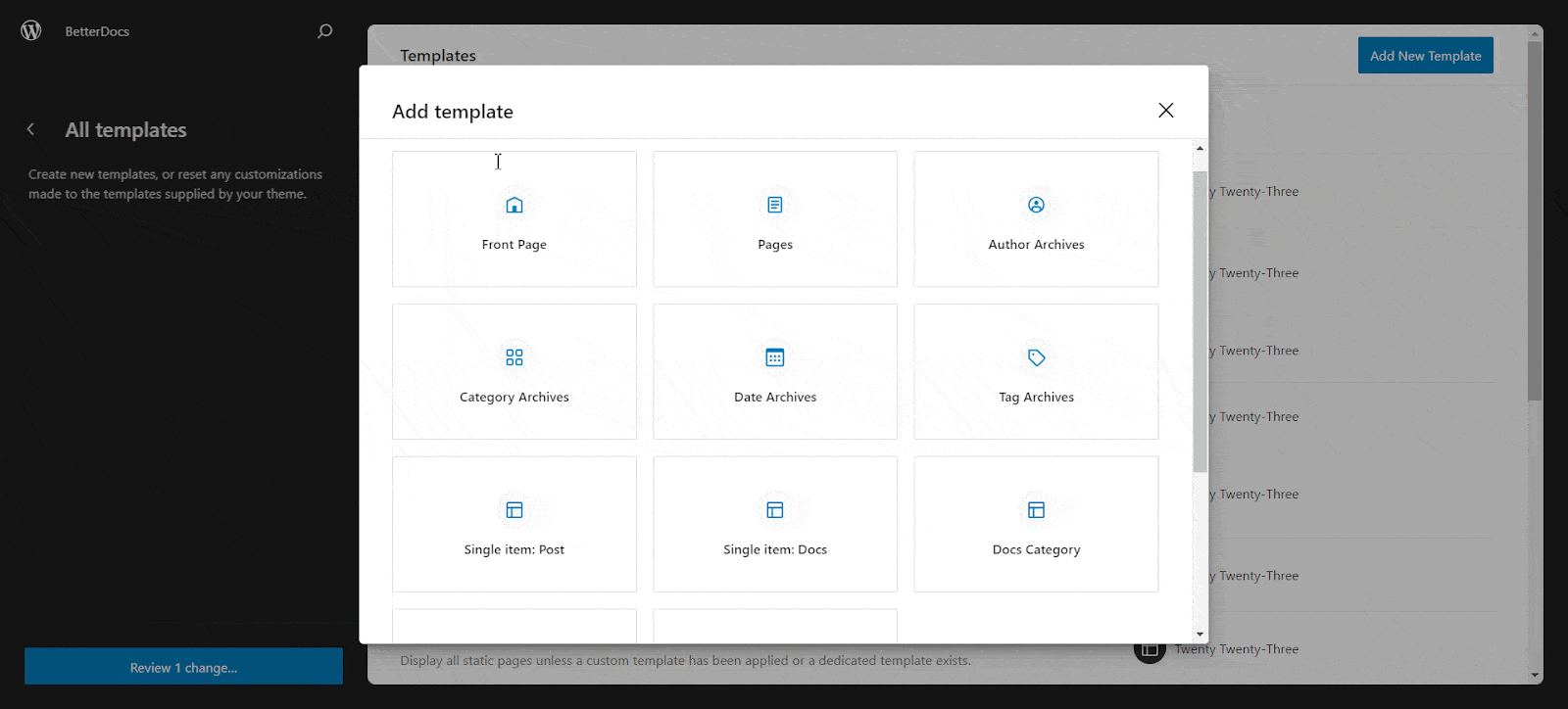 How BetterDocs Is Providing Full Site Editor Support? 9 Full Site Editor Support