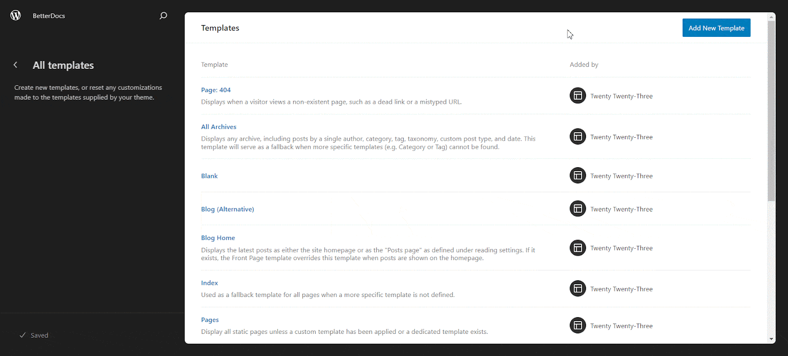 How BetterDocs Is Providing Full Site Editor Support? 8 Full Site Editor Support