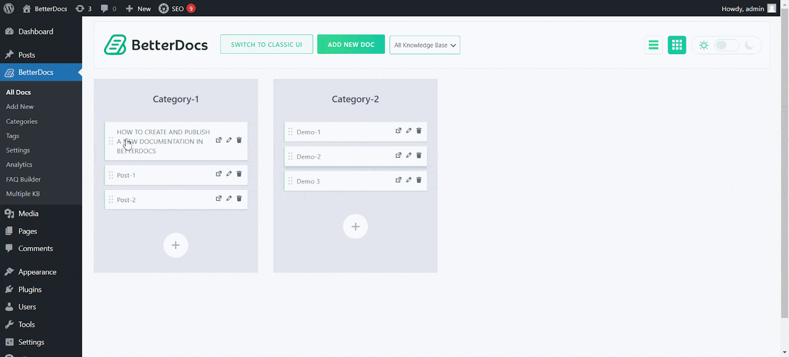 How to Manage User Roles in BetterDocs? 1 Manage User Roles