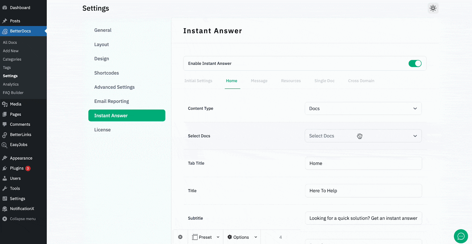 Introducing BetterDocs 3.0: Improved User Interface, Quick Setup, And New Features 4 BetterDocs 3.0