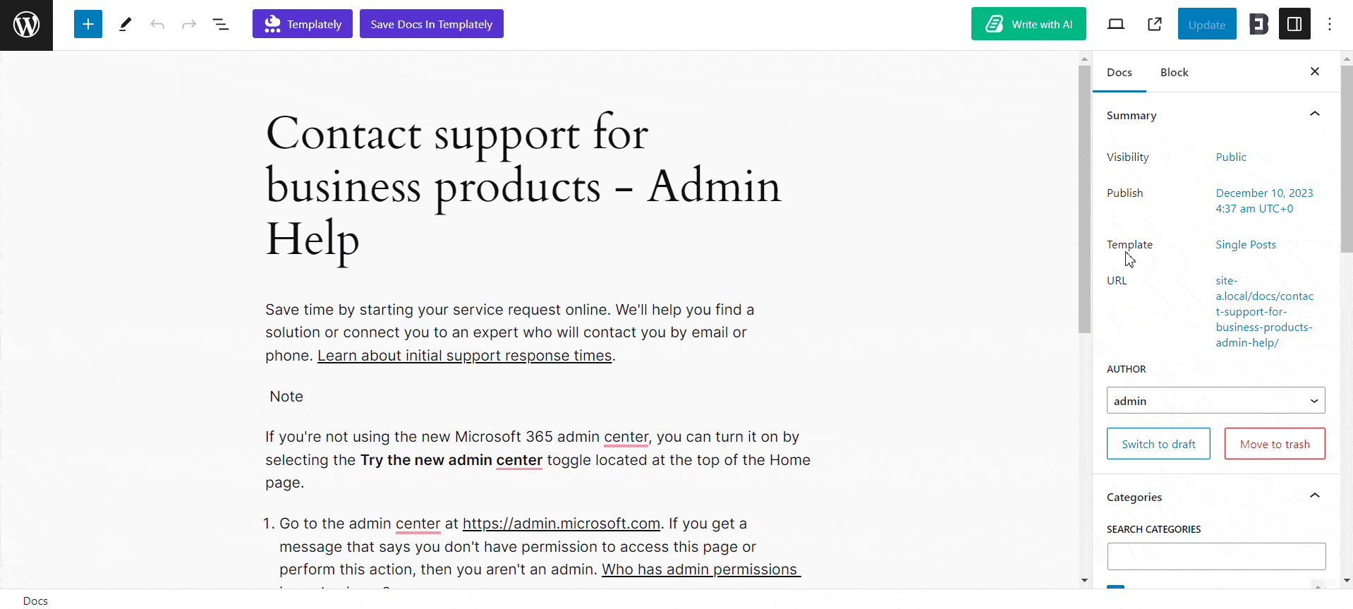 Write Documentation With AI