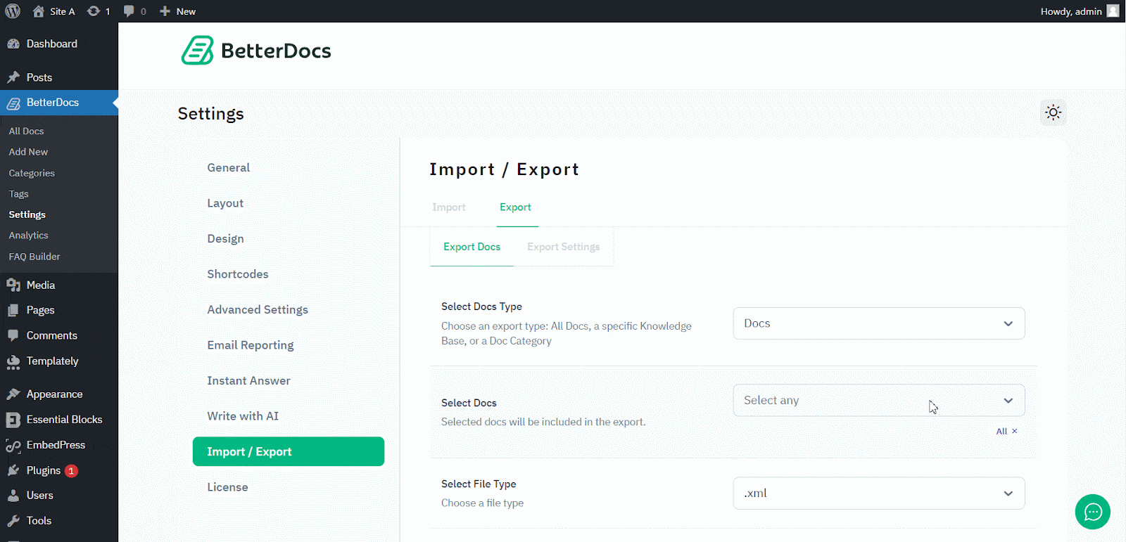 transfer-documentation-between-sites