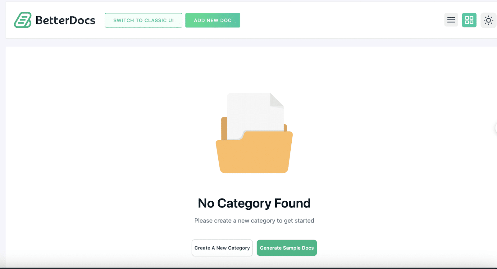 How To Generate Sample Data Using BetterDocs One Click Configuration 2 Generate Sample Data with BetterDocs