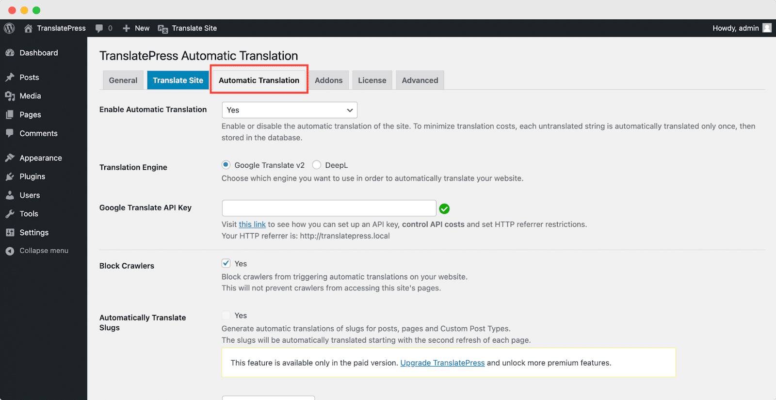 How to Create a Multilingual Site Using TranslatePress 6 Create a Multilingual Site