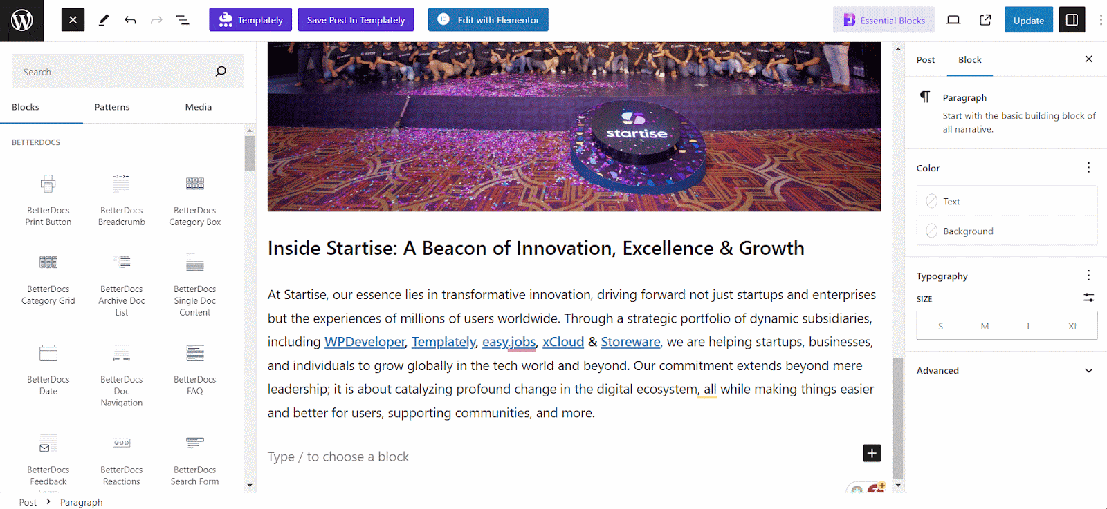 FSE Compatible Block Layouts and Patterns