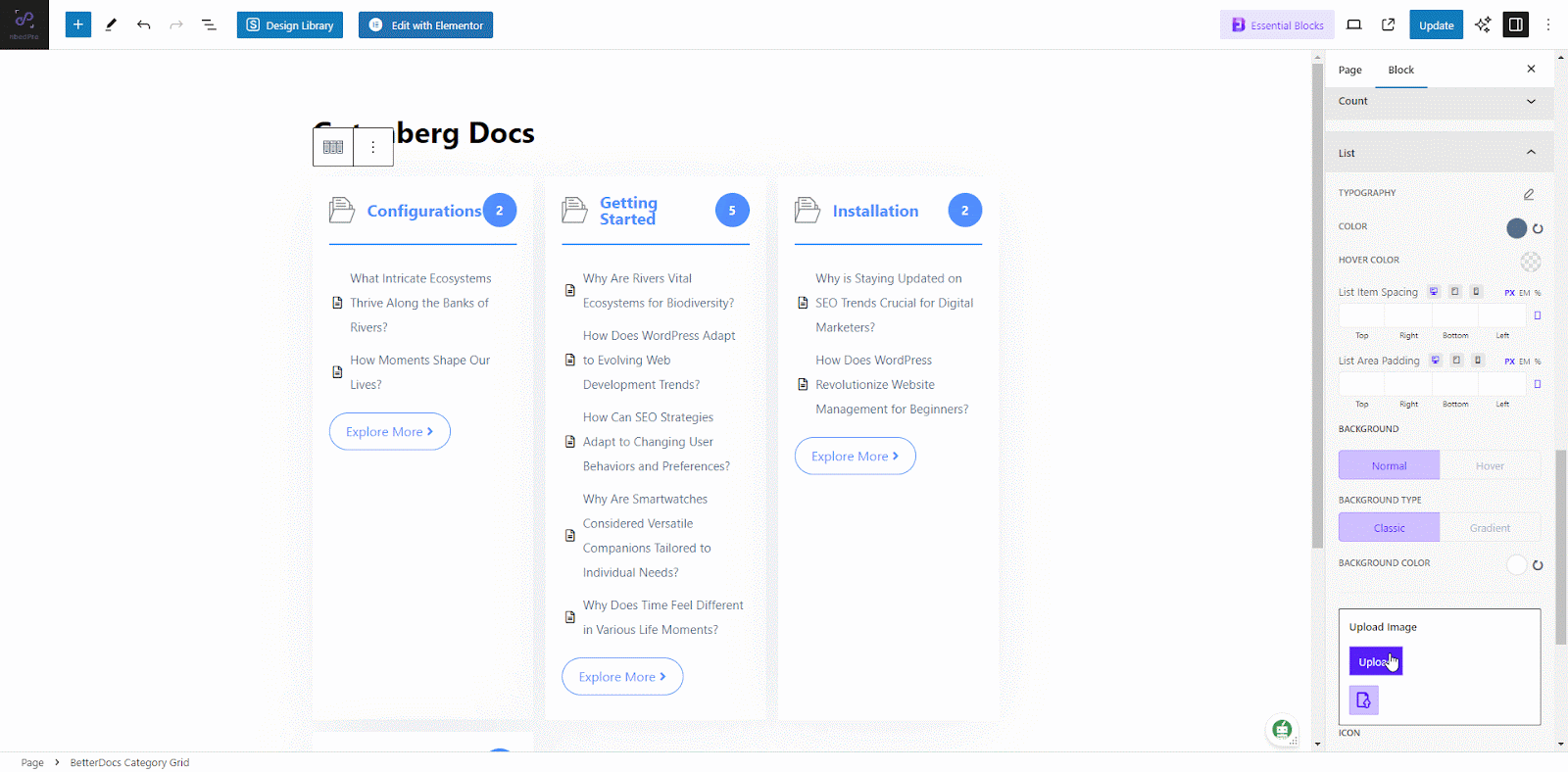 How to Change Docs List Icon in Your Knowledge Base? 10 Docs List Icon