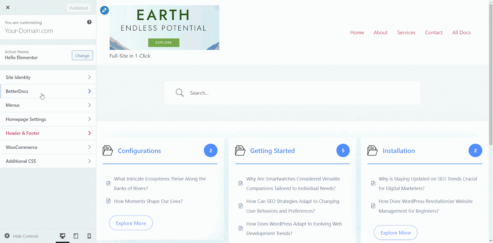 How to Change Docs List Icon in Your Knowledge Base? 5 Docs List Icon