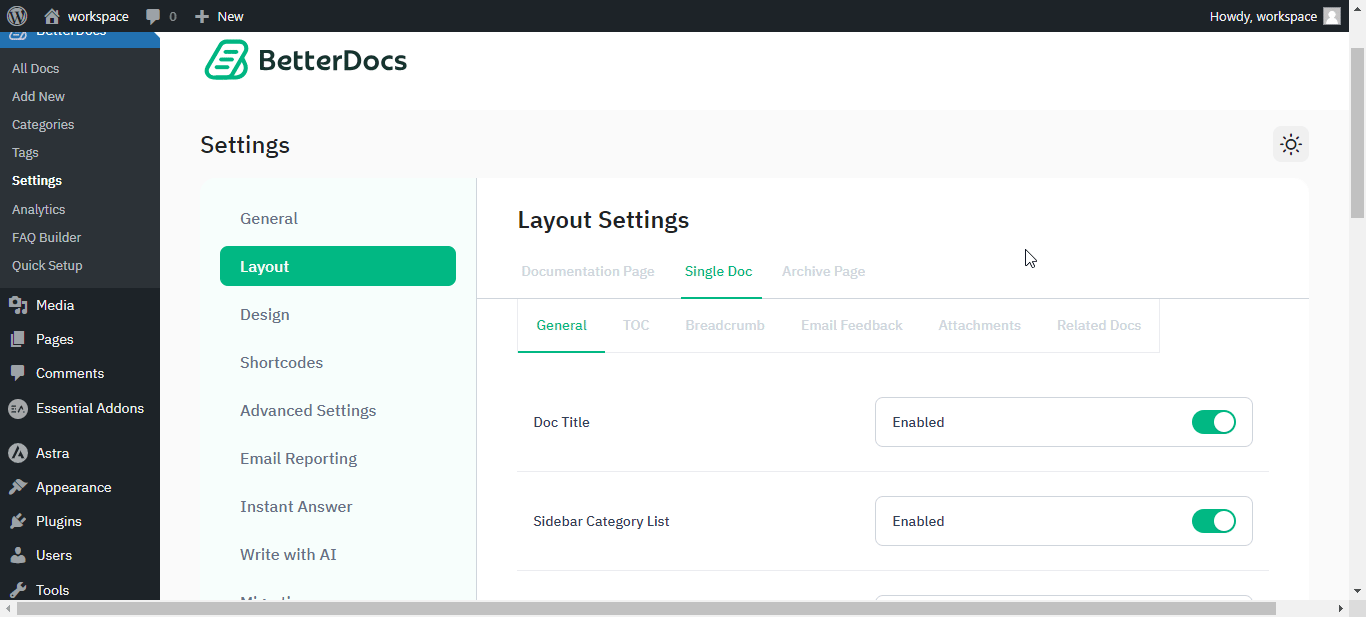 How to Disable the 'Powered by BetterDocs' Label? 2 Powered by BetterDocs