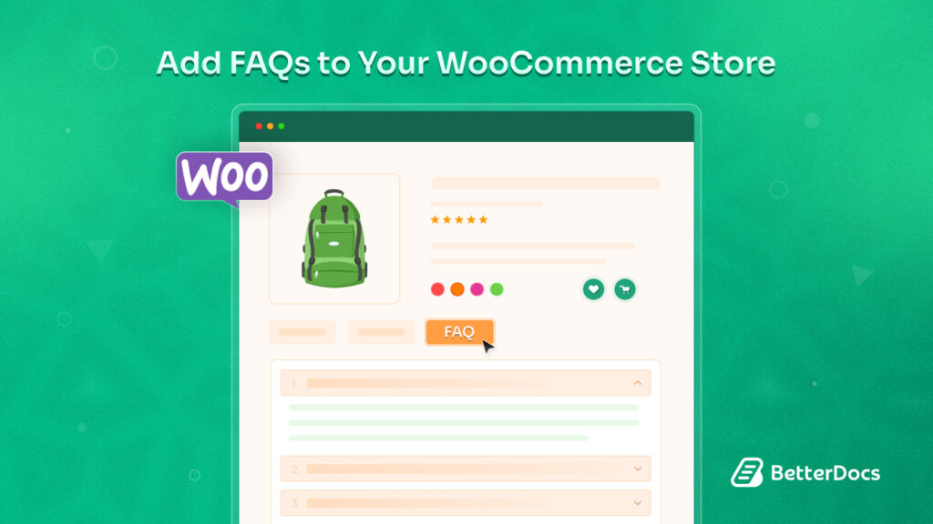 Add FAQs to Your WooCommerce Store