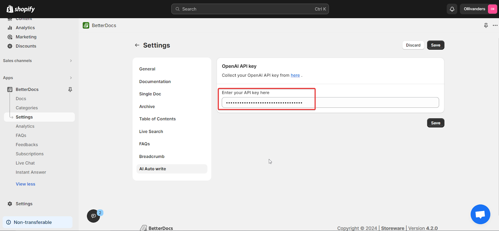 How To Use BetterDocs Magic AI Autowrite Feature To Write Documentation On Shopify? 4 How To Use BetterDocs Magic AI Autowrite Feature