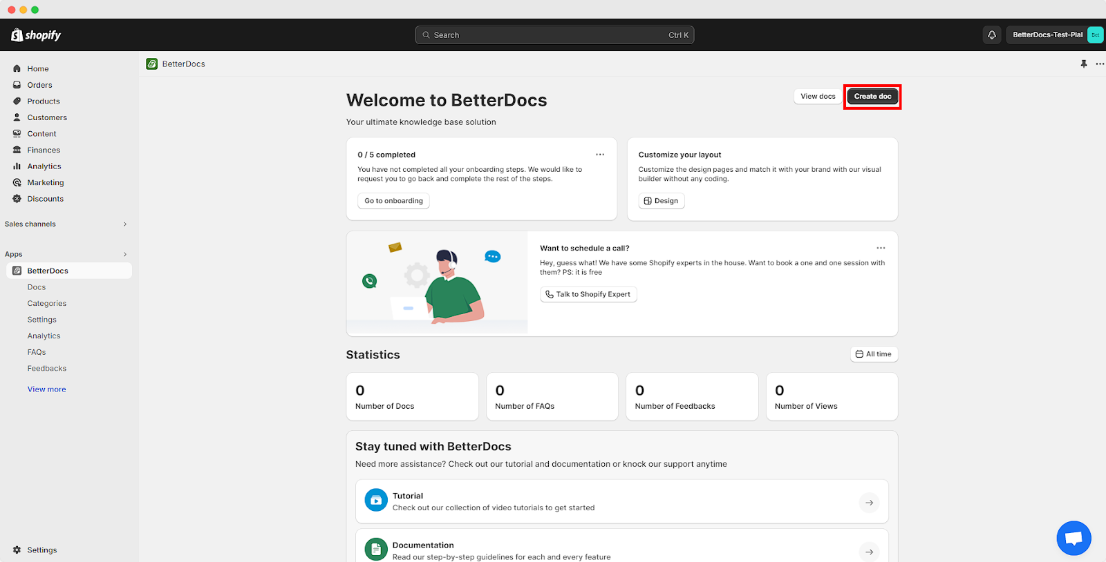How To Easily Add New Documentation In Shopify With BetterDocs? 1 Add New Documentation In Shopify With BetterDocs