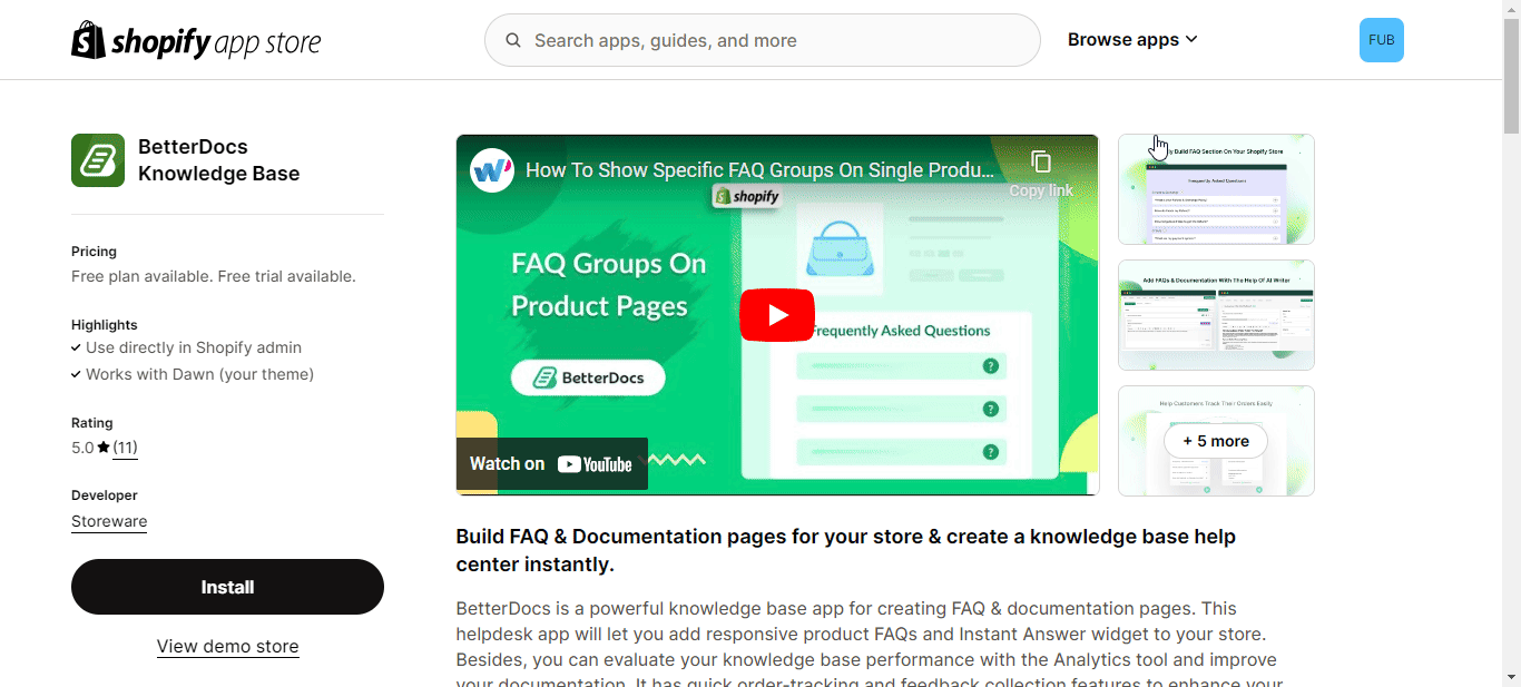 How To Install BetterDocs For Shopify On Your Store? 2 How To Install BetterDocs For Shopify