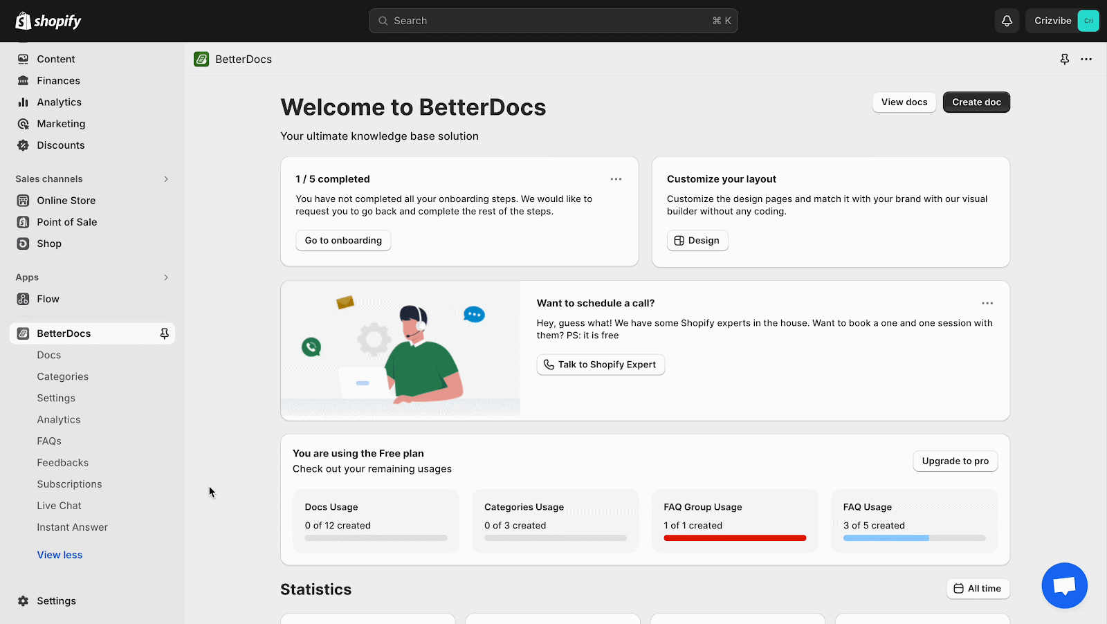 How To Configure Instant Answers With BetterDocs For Shopify? 1 Configure Instant Answers With BetterDocs For Shopify