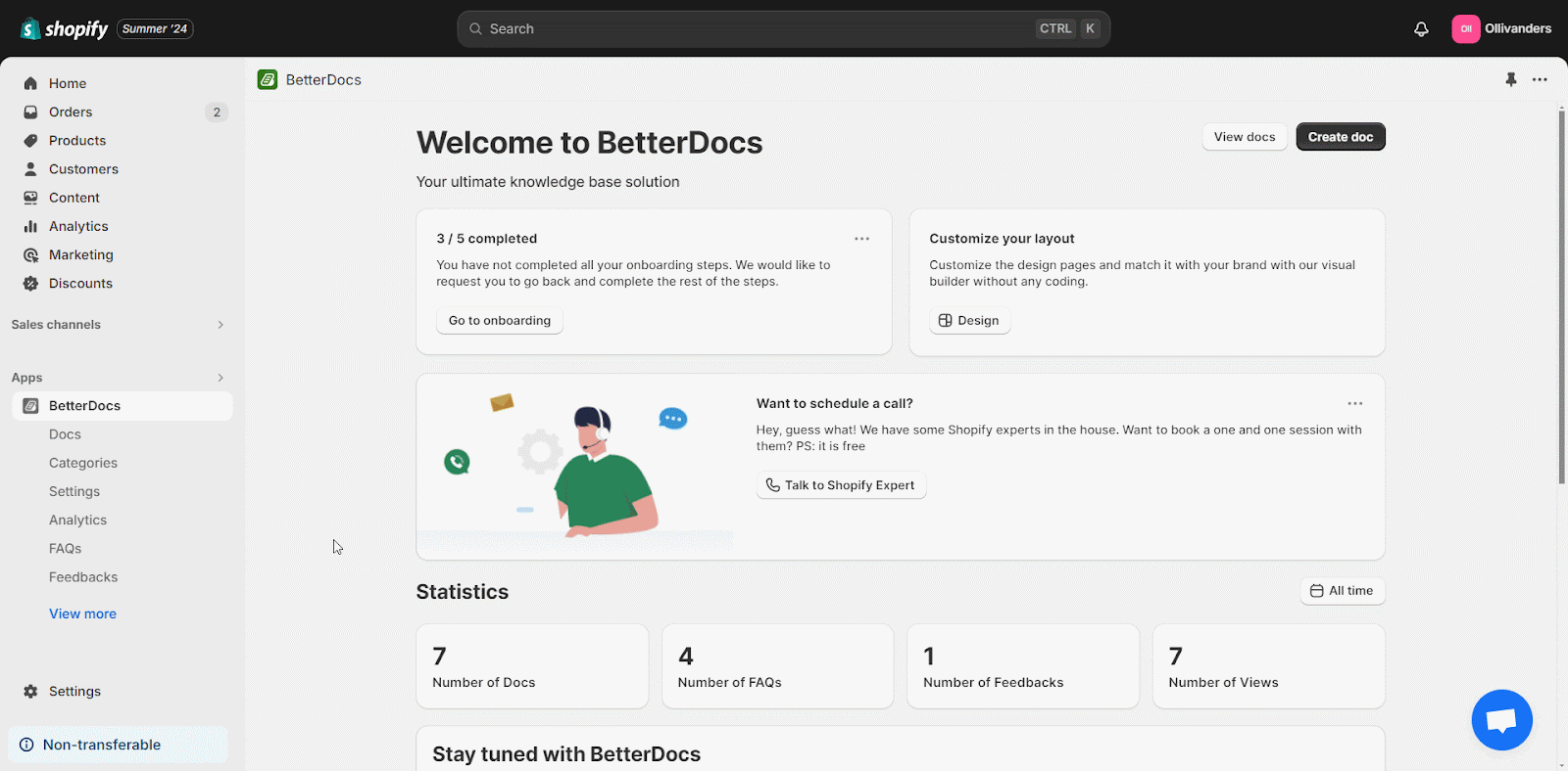 How To Import And Export Documentation In BetterDocs For Shopify 1 How To Import And Export Documentation In BetterDocs For Shopify
