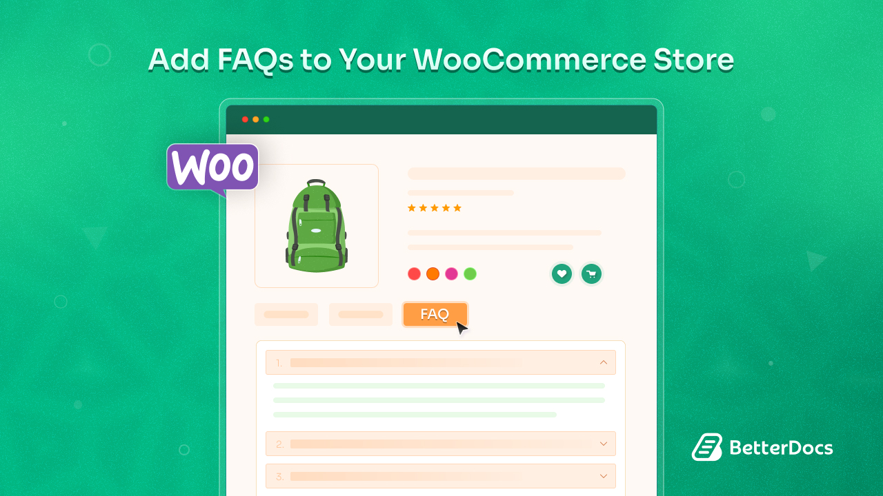 Add FAQs to Your WooCommerce Store