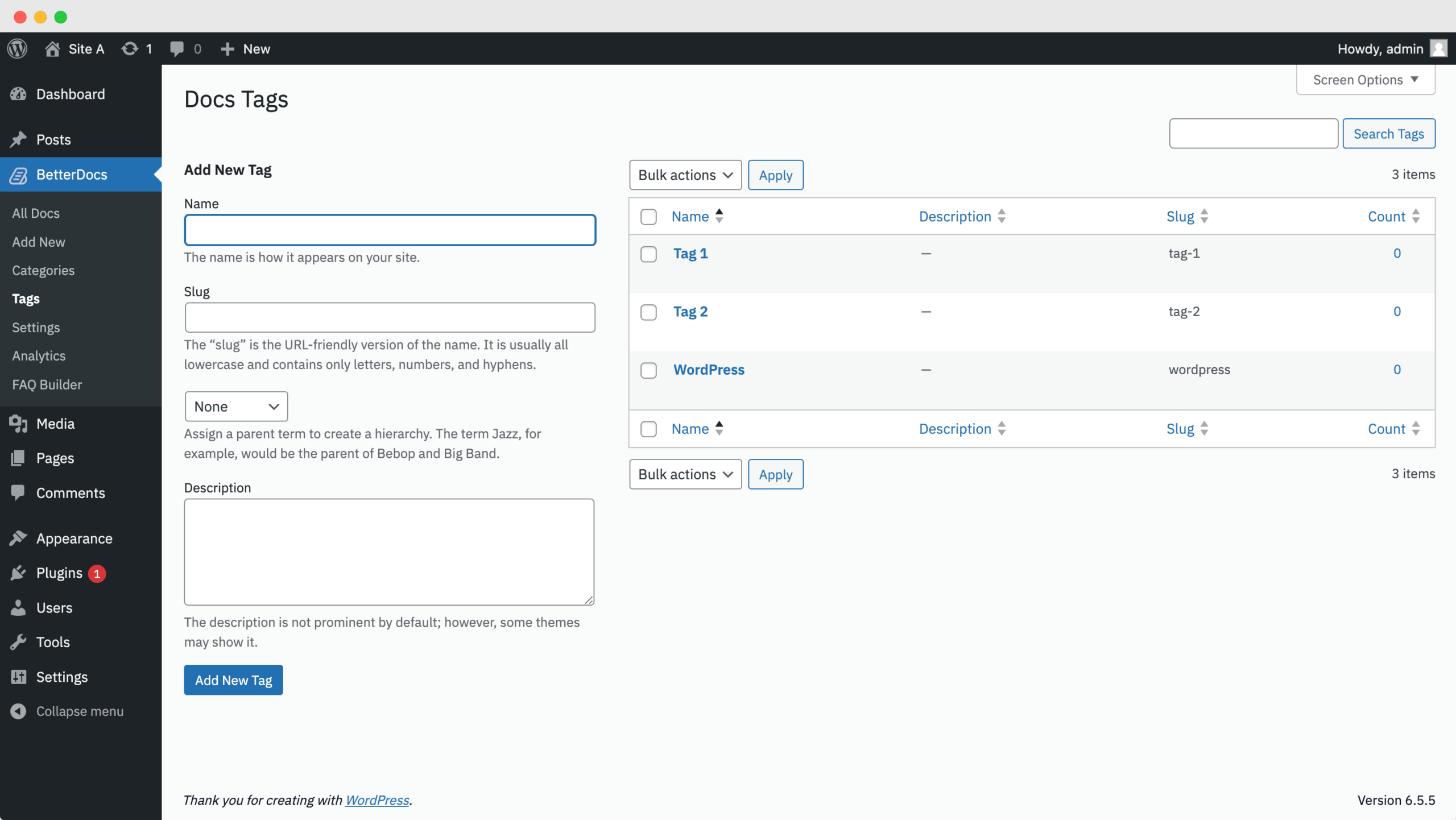 How to Manage Categories & Tags in BetterDocs? 2 Manage Categories